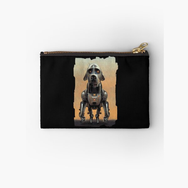 Item preview, Robot Dog | Science Fiction Illustration designed and sold by TMBTM.