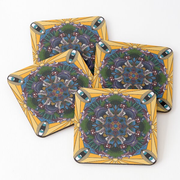 Item preview, Meditative Mandala of the Surreal designed and sold by DrawnbyVaughan.