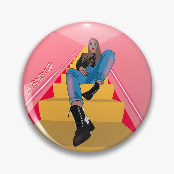 Item preview, Girl on Escalator designed and sold by chaycreates.