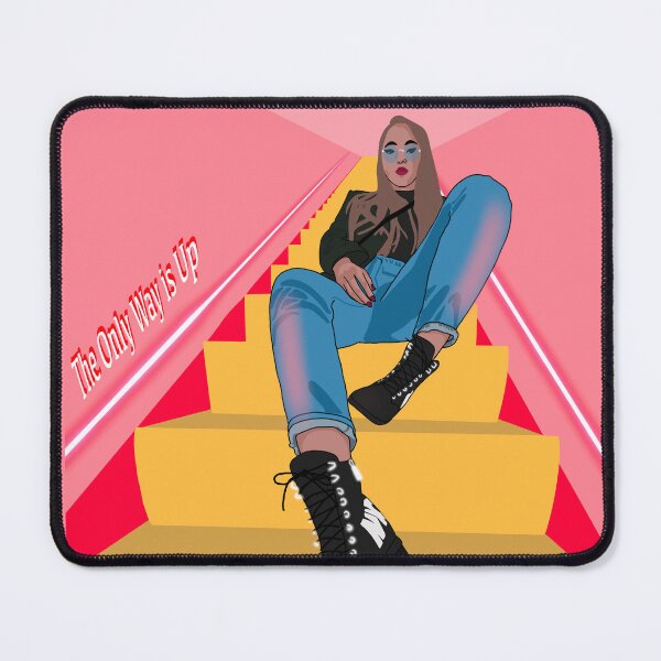 Item preview, Girl on Escalator designed and sold by chaycreates.
