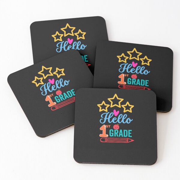 Item preview, Hello first Grade - Back to School season designed and sold by Rainbow Designs.