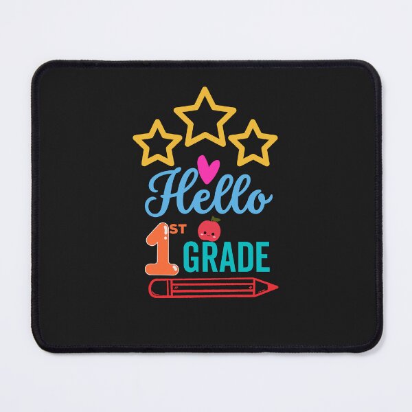 Item preview, Hello first Grade - Back to School season designed and sold by Rainbow Designs.