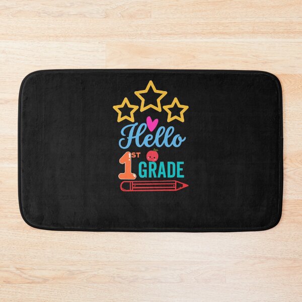 Item preview, Hello first Grade - Back to School season designed and sold by Rainbow Designs.