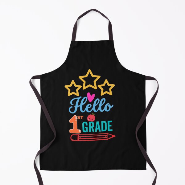 Item preview, Hello first Grade - Back to School season designed and sold by Rainbow Designs.