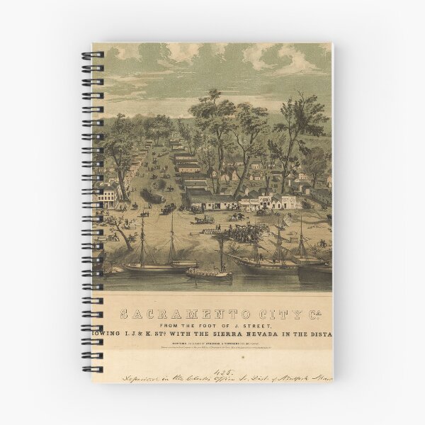 Item preview, Sacramento, California (1850) designed and sold by allhistory.