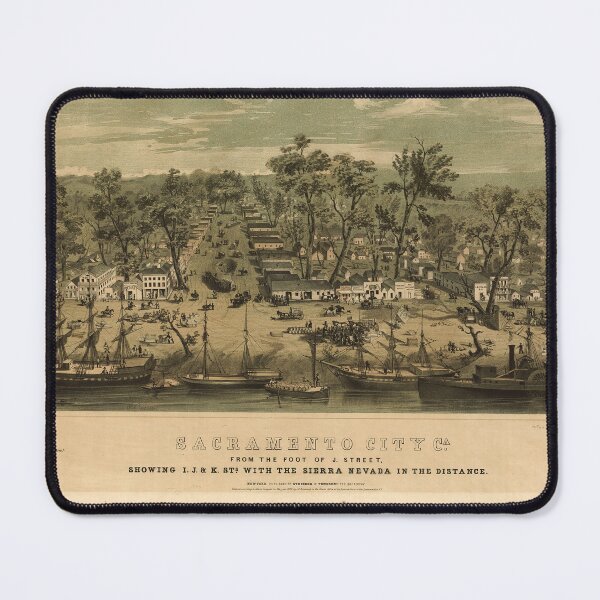 Item preview, Sacramento, California (1850) designed and sold by allhistory.
