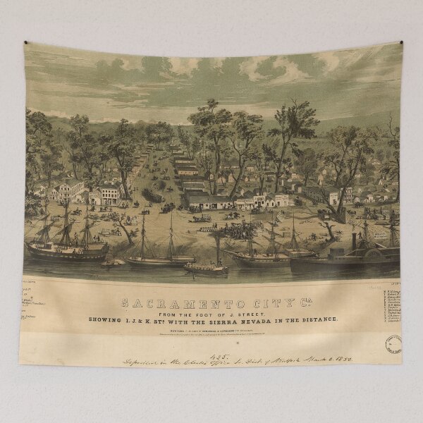 Item preview, Sacramento, California (1850) designed and sold by allhistory.
