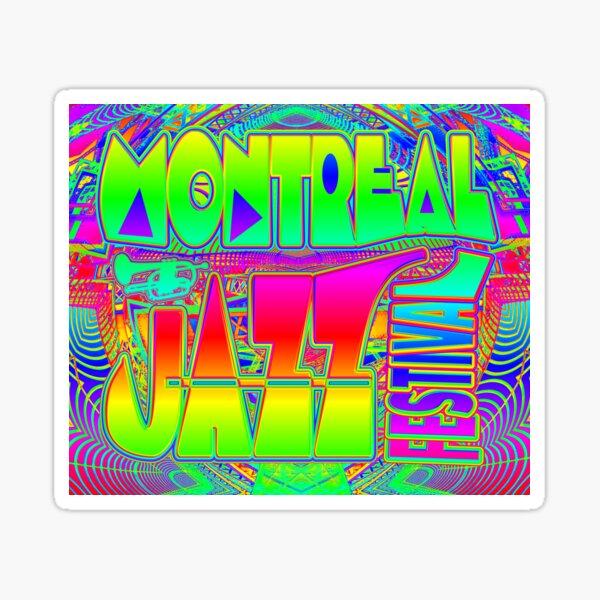 Item preview, UNFORGETTABLE SENSATION OF THE MONTREAL JAZZ FESTIVAL IN RAINBOW COLORS. designed and sold by Ralek.