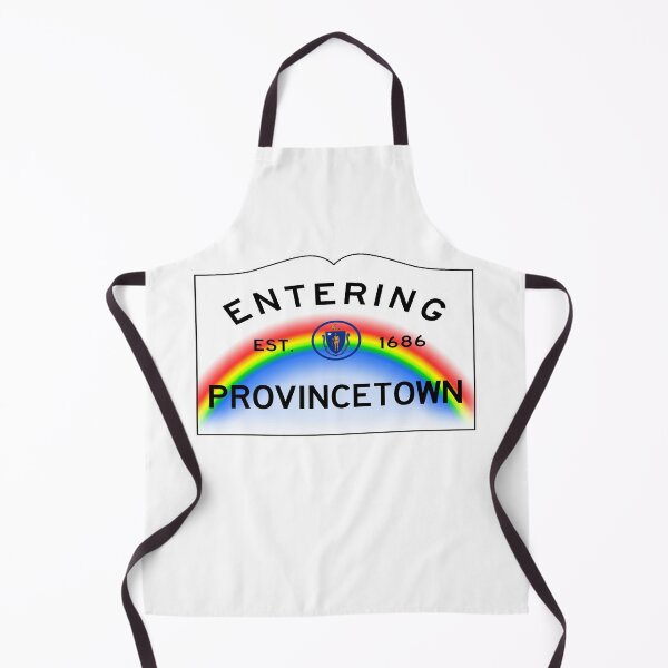 Item preview, Entering Provincetown Road Sign - Provincetown, Massachusetts w/Rainbow designed and sold by SouthShorePics.