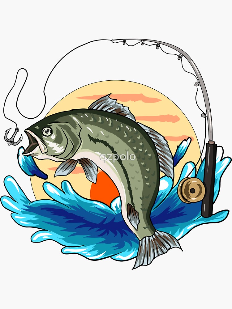 Fisherman Sticker