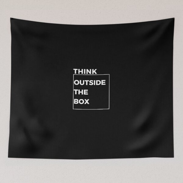 Item preview, Think outside the box Aesthetic tumblr Everything is fine designed and sold by marietadesigns.
