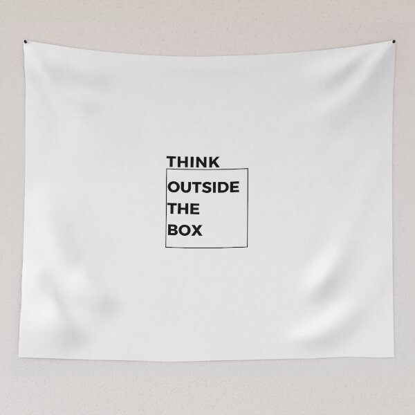 Item preview, Think outside the box Aesthetic tumblr Everything is fine designed and sold by marietadesigns.