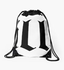 Ill Black Drawstring Bag