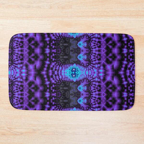 Item preview, purple blue holographic abstract trippy art designed and sold by PrintsyGal.