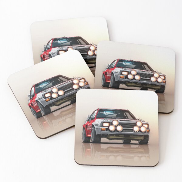 Item preview, Belge Quattro S1 E1 Rally Group B Art designed and sold by Racing Art Store.