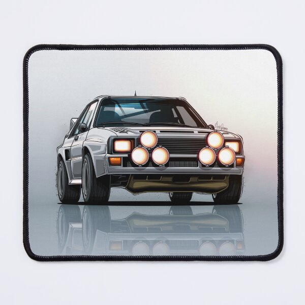 Item preview, White Quattro S1 E1 Rally Group B Art designed and sold by Racing Art Store.