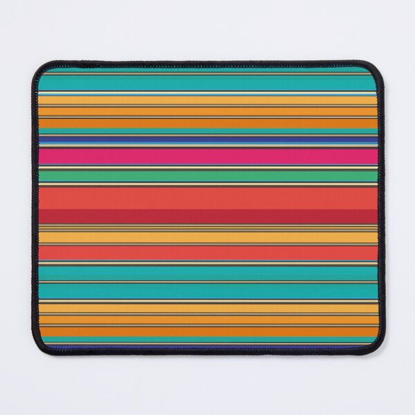 Item preview, Colorful stripes Serape Mexican serape blanket vibrant zerape jorongo zarape pattern designed and sold by T-Mex.