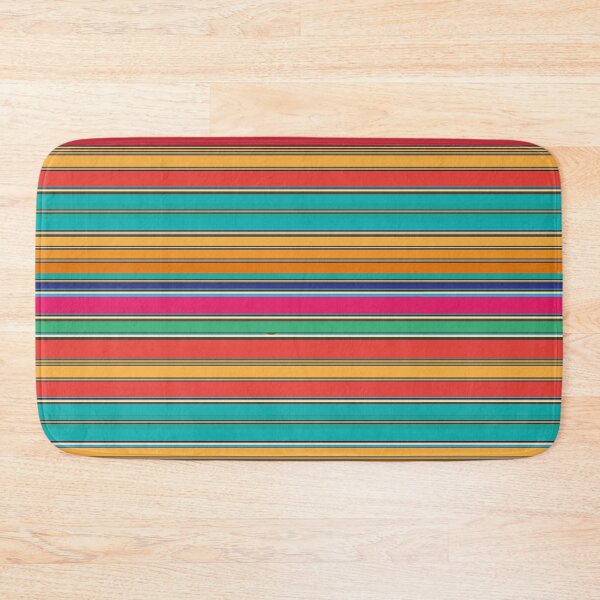 Item preview, Colorful stripes Serape Mexican serape blanket vibrant zerape jorongo zarape pattern designed and sold by T-Mex.