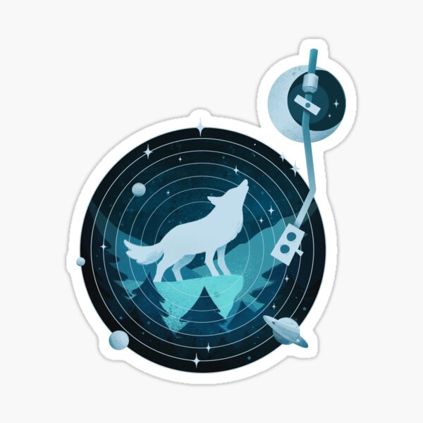 Moon Symphony Sticker