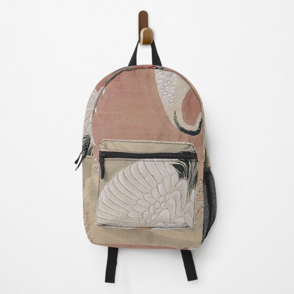 Item preview, Crane and Waves Morihiro Hermoso arte japonés designed and sold by Yumede.