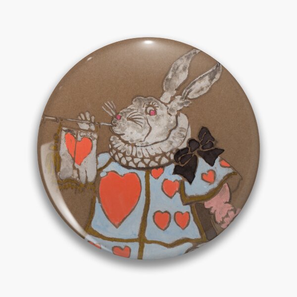 Item preview, White Rabbit with Herald's Costume Design designed and sold by NickLivin.