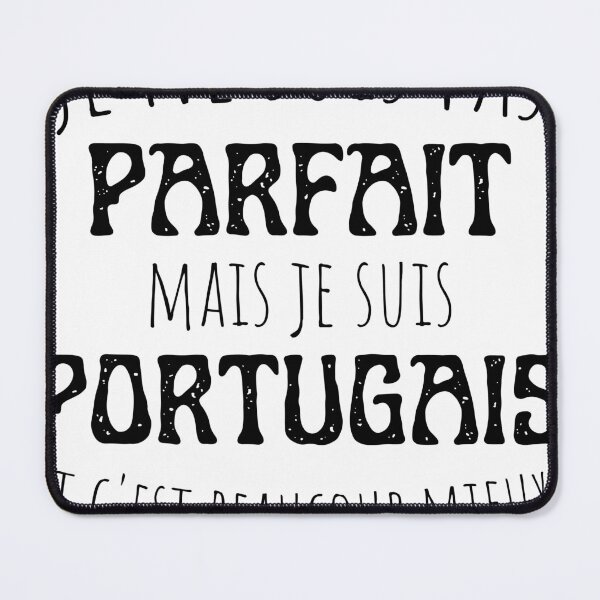 Item preview, I am not perfect but Portuguese, Portugal pride and origin gift. designed and sold by tets.