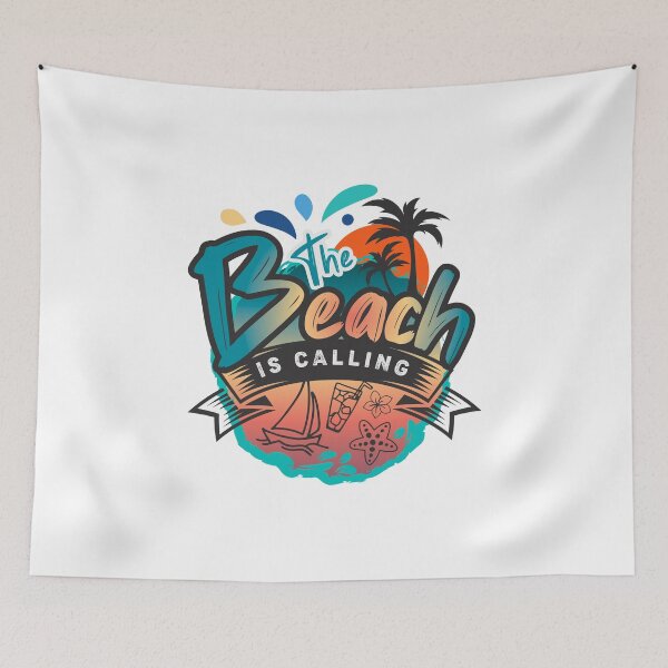 Item preview, The Beach is CALLING designed and sold by Doodle-Factory.