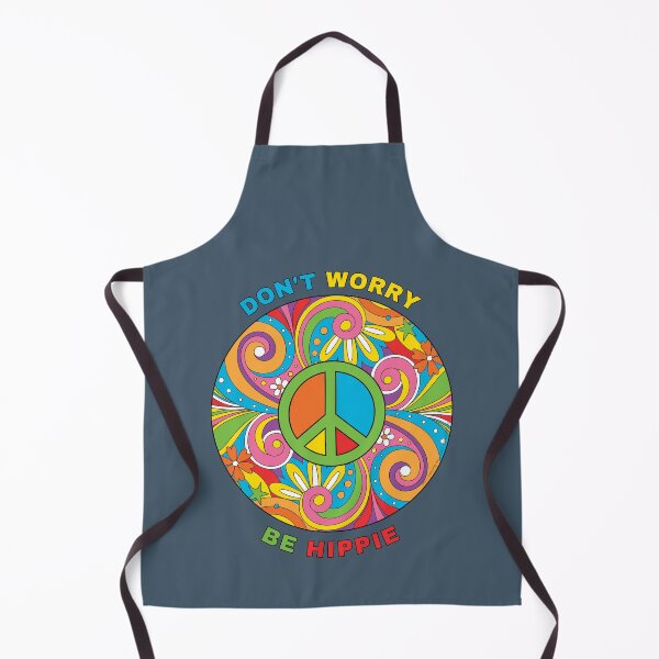 Item preview, Don't Worry/Be Hippie designed and sold by Raven’s Wing Studio.