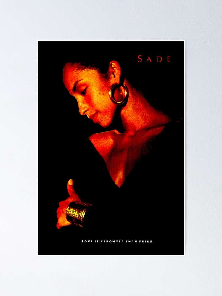 Sade Stronger Than Pride ビンテージポスター Vintage Sade 