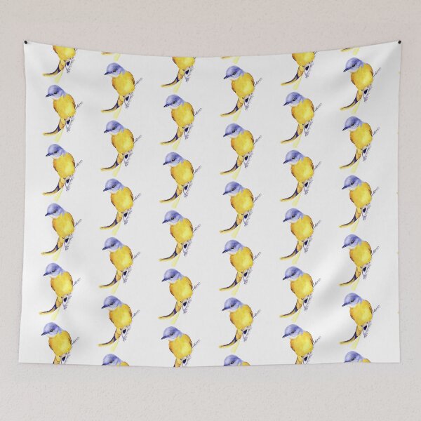 Item preview, Blue and yellow bird designed and sold by Nanadesing.