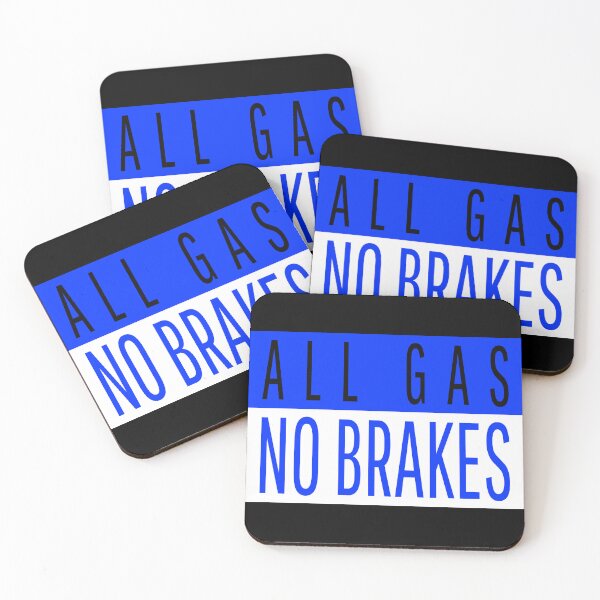 Item preview, All Gas No Brakes Blue  designed and sold by dreamofdenim.