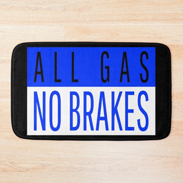 Item preview, All Gas No Brakes Blue  designed and sold by dreamofdenim.