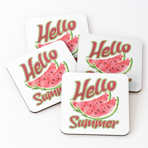 Item preview, Hello Summer Watermelon Christmas in July designed and sold by margeretelser.