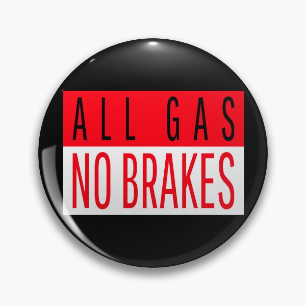 Item preview, All Gas No Brakes Red designed and sold by dreamofdenim.