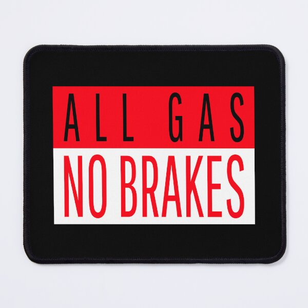 Item preview, All Gas No Brakes Red designed and sold by dreamofdenim.
