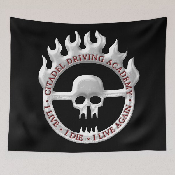 Item preview, Citadel Driving Academy - White designed and sold by BlueEyedDevil.