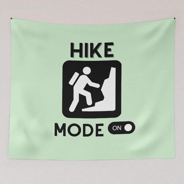 Item preview, hike t-shirts, just hike t-shirts, be happy t-shirts designed and sold by BLUE  bubble.