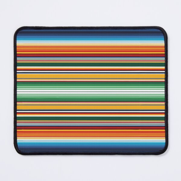 Item preview, Colorful fine line Serape Mexican serape blanket vibrant zerape jorongo saltillo pattern zarape designed and sold by T-Mex.
