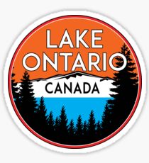 LAKE ONTARIO CANADA GREAT LAKES Sticker