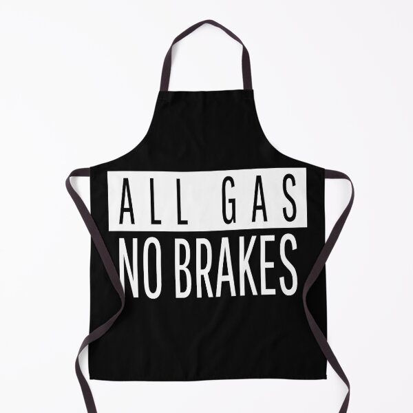 Item preview, All Gas No Brakes Black and White designed and sold by dreamofdenim.