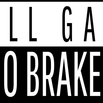 "All Gas No Brakes Black and White " Photographic Print for Sale by dreamofdenim Redbubble