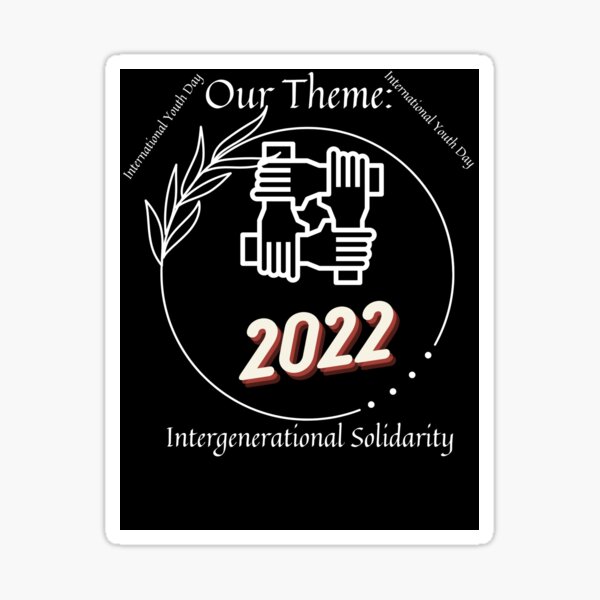 Our Theme 2022: Intergenerational Solidarity Sticker