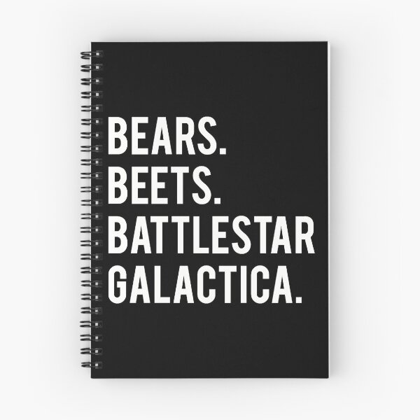 Item preview, Bears Beets Battlestar Galactica! designed and sold by FiveThirtyOne.