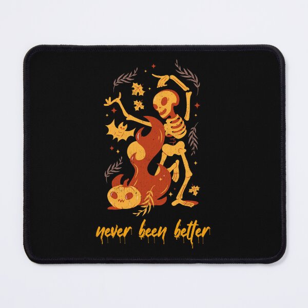 Item preview, Never Been Better. Dancing Skeleton Halloween designed and sold by Rebel-Design.