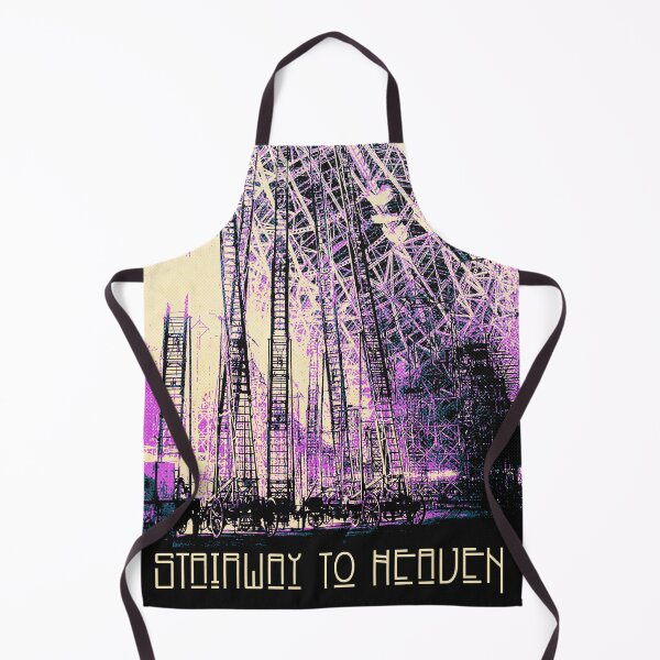 Item preview, Stairway to Heaven Zeppelin under construction in two-tone purple and green designed and sold by WestIndigo.