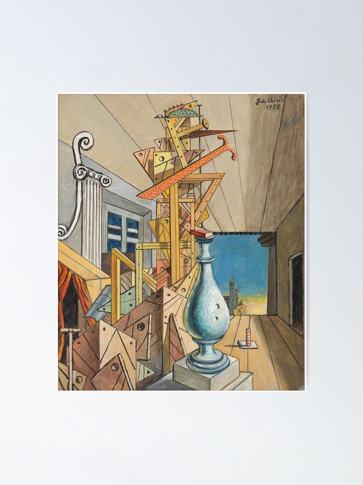 Giorgio De Chirico Poster, Canvas Painting Poster