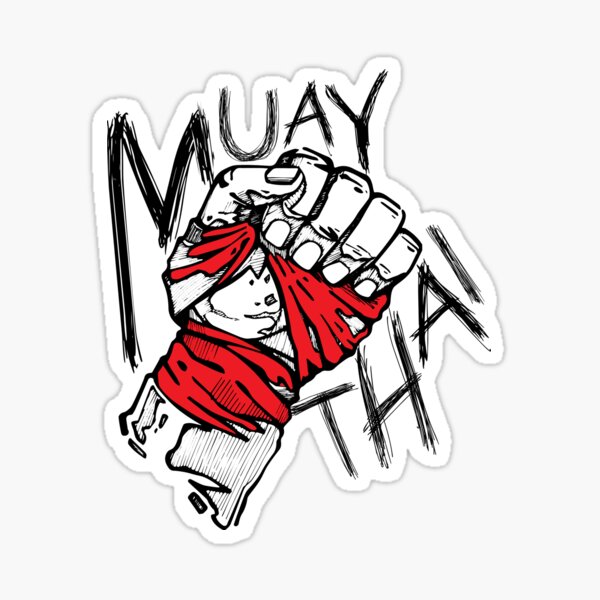 Item preview, Muay Thai Fist Shirt designed and sold by threadsmonkey.