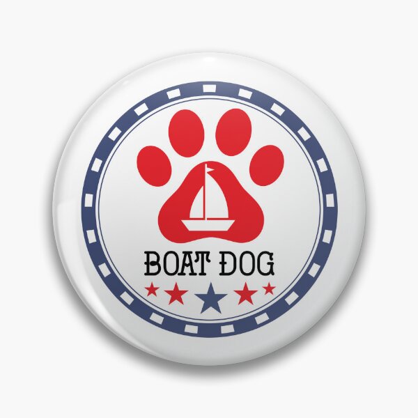Item preview, Boat Dog designed and sold by Lightly Salted Sailing.