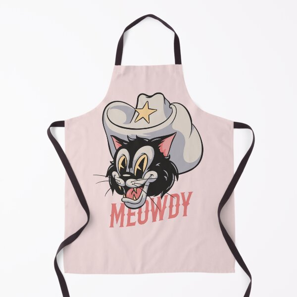 Item preview, MEOWDY Cat | Cowboy Cat Retro Mascot | HOWDY YALL | Pink Background designed and sold by Any Color Designs.
