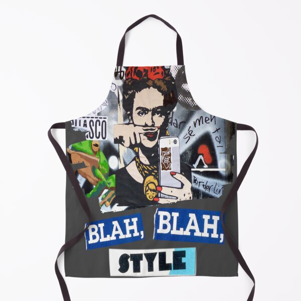 Item preview, Blah blah retro urban poster style designed and sold by AEROSPACE-IND.